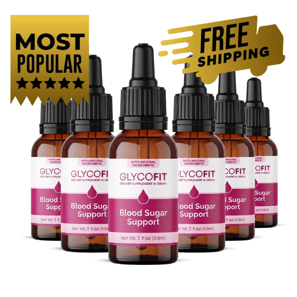 Glycofit liquid drop bottles